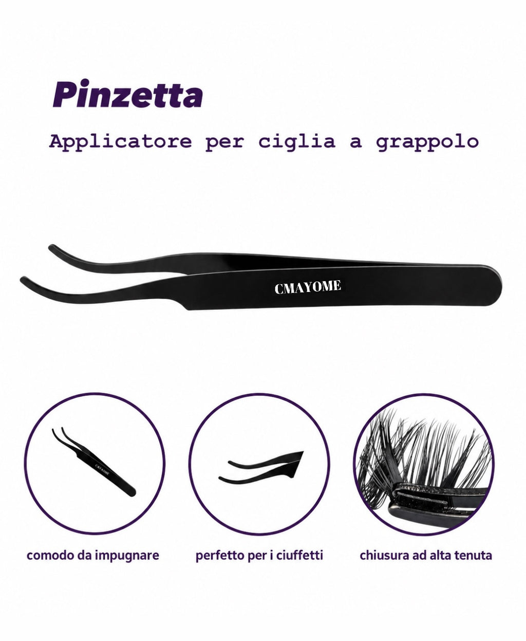 Applicazione ciglia dramatic fai da te