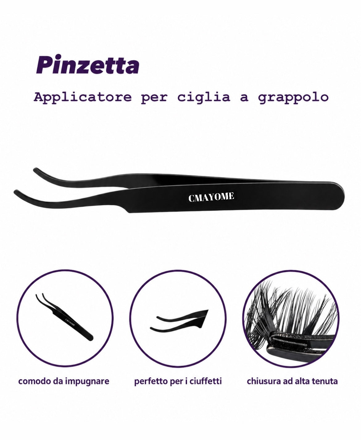 Applicazione ciglia dramatic fai da te