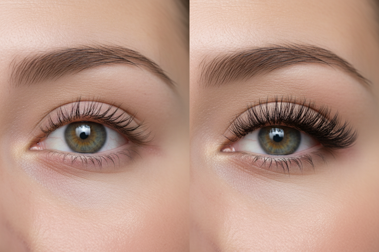 Wispie Lashes Before After